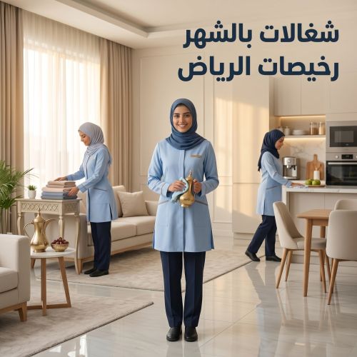 شغالات بالشهر رخيصات الرياض