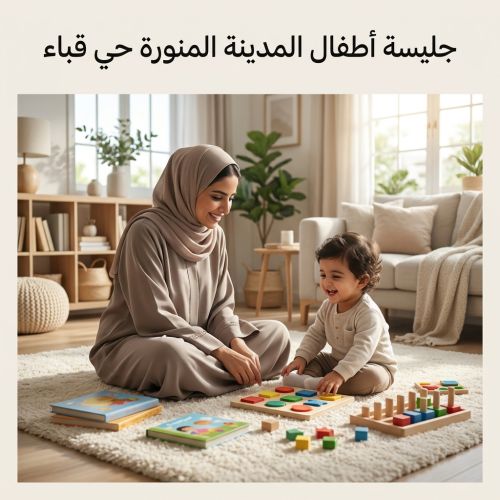 جليسة اطفال المدينة المنورة حي قباء