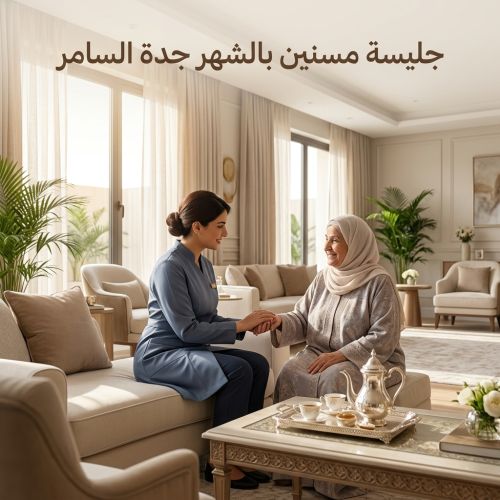 جليسة مسنين بالشهر جده السامر