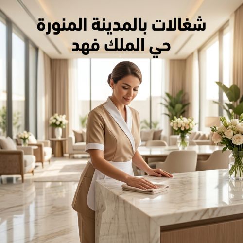شغالات بالمدينه المنوره حي الملك فهد