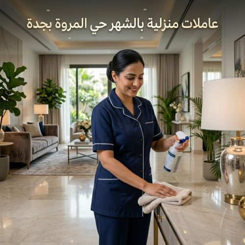 عاملات منزلية بالشهر حى المروة بجده