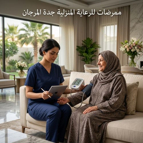 ممرضات للرعاية المنزلية جدة المرجان